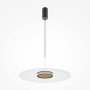 El Plate Pendant lamp- Black/ White Finishes