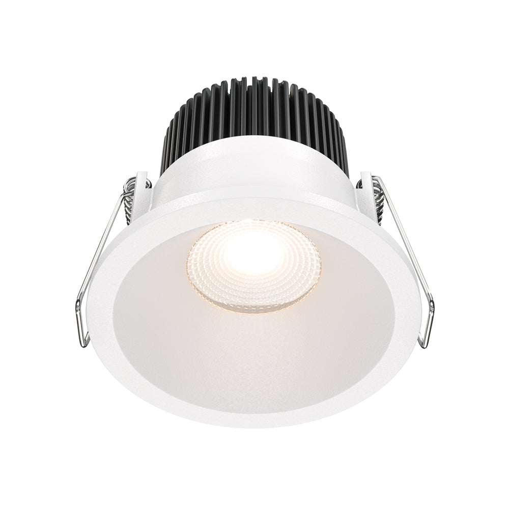 Downlight Zoom Recessed Ceiling Light White/Black - Finish