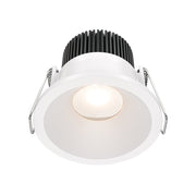 Downlight Zoom Recessed Ceiling Light White/Black - Finish