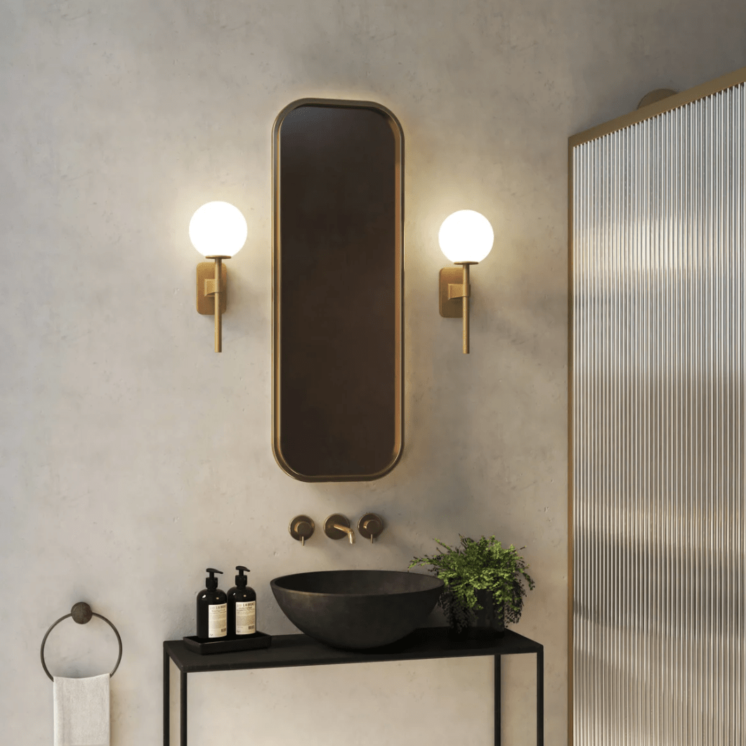 AS TACOMA GLASS SHADE, White, Clear, Smoked -Glass