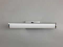 Hestioid Wall Lamp Over Mirror, 1 x 12W LED, 4000K, 795lm, IP44, Polished Chrome, 3yrs Warranty
