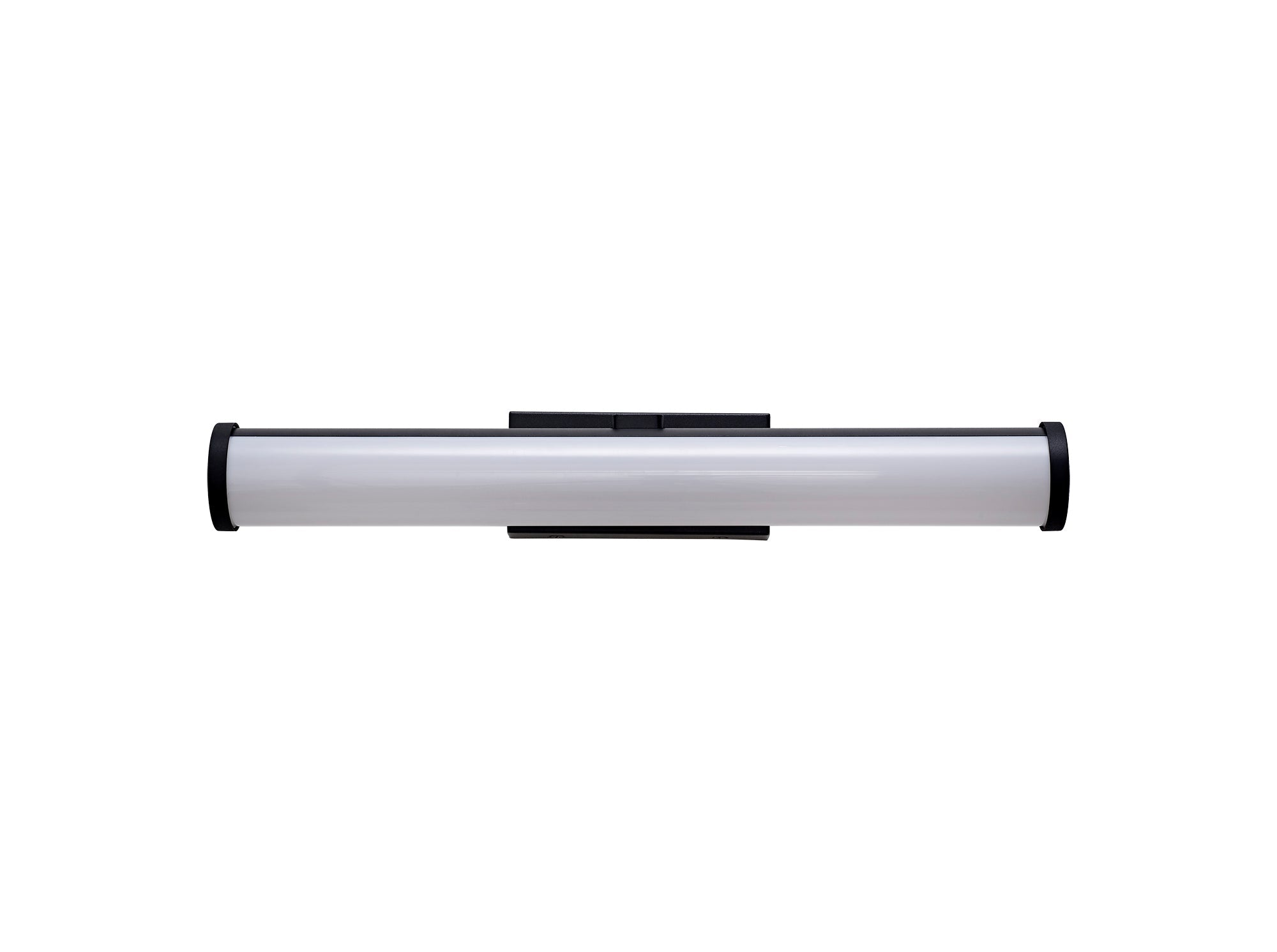 Tahini Wall Lamp Over Mirror, 1 x 12W LED, 4000K, 795lm, IP44, Polished Chrome/Sand Black, 3yrs Warranty