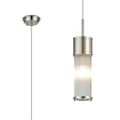 Gwen 1/2 Light Glass Rod Bathroom Wall Lights, E14, IP44- Various Finishes