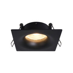 Tavira Recessed Spotlight Round/Square GU10 IP54 - White/Black