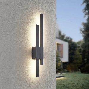 Tawa Anthracite IP54 Outdoor LED Wall Light
