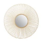 Templar Twisted Wire Wall Mirror - Cusack Lighting