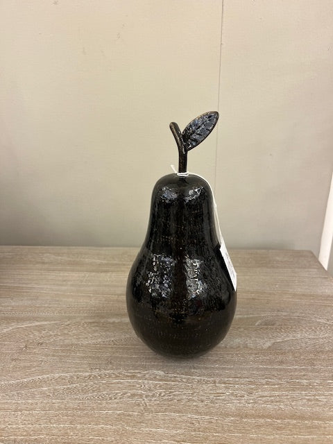 Ornament PEAR dark bronze - Christmas Gift