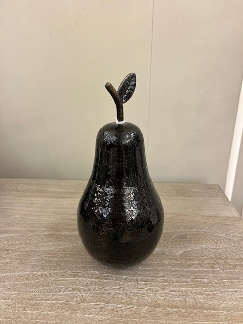 Ornament PEAR dark bronze
