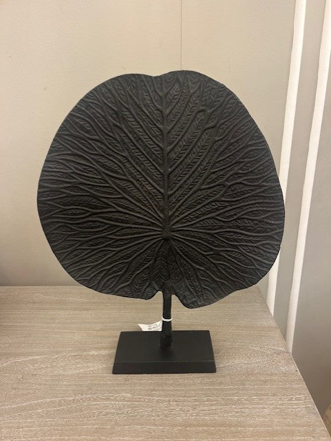 Leaf Ornament On Base - Christmas Gift