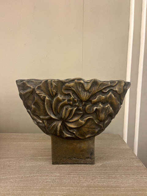 Vase deco PALESA antique bronze - Christmas Gift