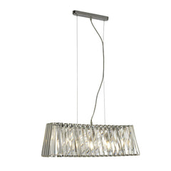 Tiara 4Lt Kitchen Light - Chrome & Crystal
