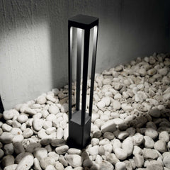 Tifone Bollard Post Light LED - Anthracite Finish - Cusack Lighting