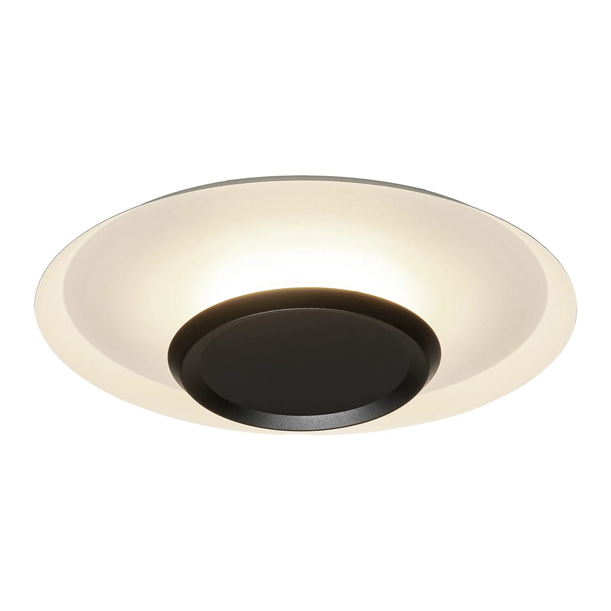 Tina LED Flush Light White/Black 3000K 3yrs Warranty