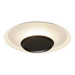 Tina LED Flush Light White/Black 3000K 3yrs Warranty