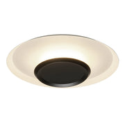 Tina LED Flush Light White/Black 3000K 3yrs Warranty