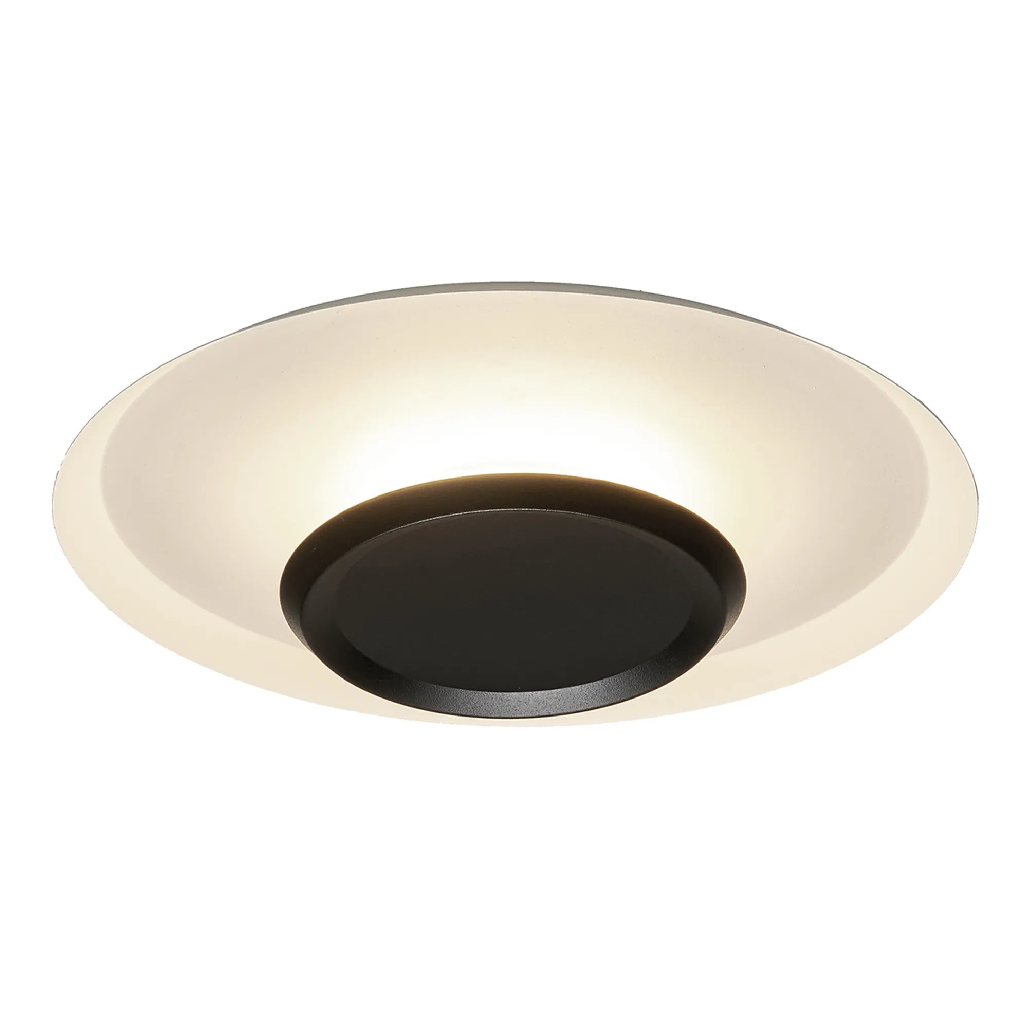 Tina LED Flush Light White/Black 3000K 3yrs Warranty