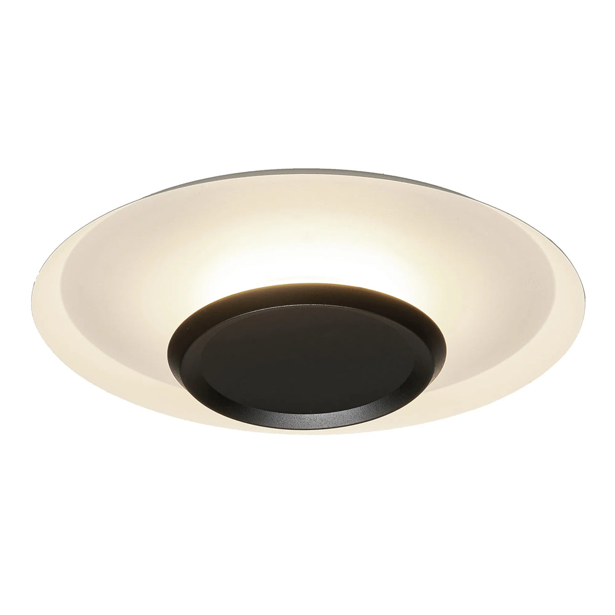 Tina LED Flush Light White/Black 3000K 3yrs Warranty
