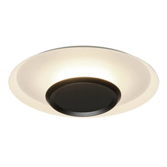 Tina LED Flush Light White/Black 3000K 3yrs Warranty