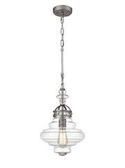 Titan Moroccan Pendant - Clear Glass