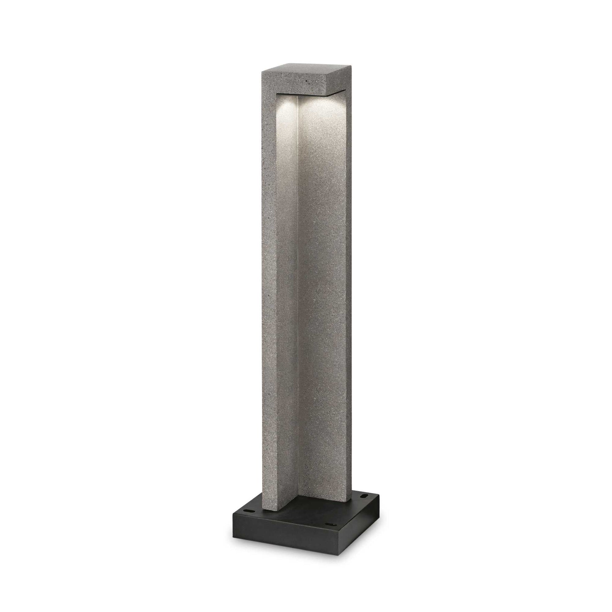 Titano Bollard Post Light - Granite Finish - Cusack Lighting