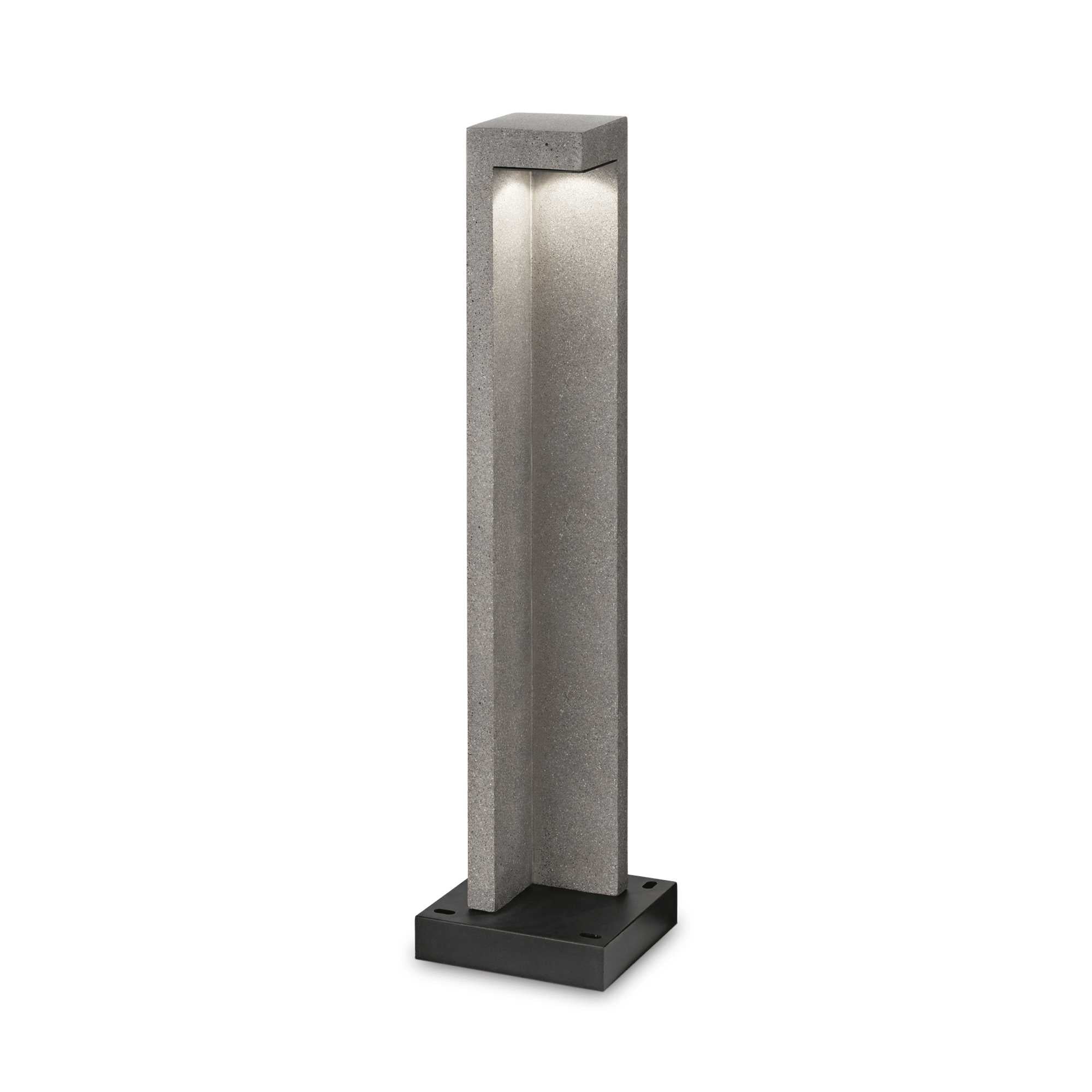 Titano Bollard Post Light - Granite Finish - Cusack Lighting