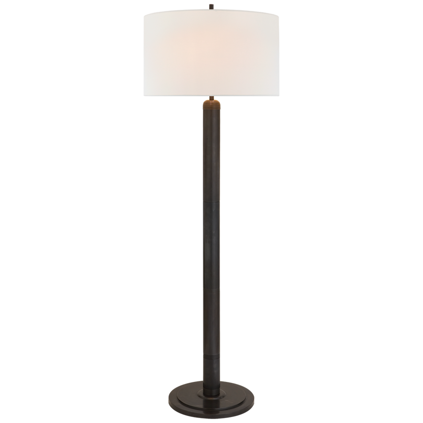 Longacre Floor Lamp- Antique Brass/ Bronze Finishes