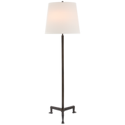 Parish Floor Lamp- Gilded Iron/ Aged Iron