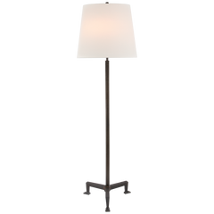 Parish Floor Lamp- Gilded Iron/ Aged Iron