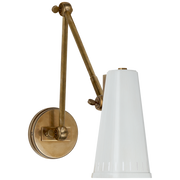 Antonio Adjustable Two Arm Wall Lamp