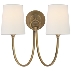 Reed Single/ Double Sconce- Various Finishes