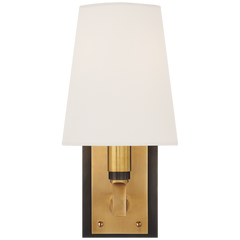 Watson Small Sconce- Nickel/ Brass Finishes