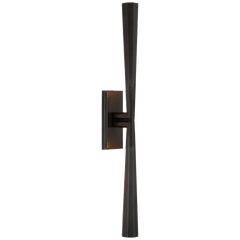 Galahad Linear Sconce- Bronze/ Antique Brass Finishes