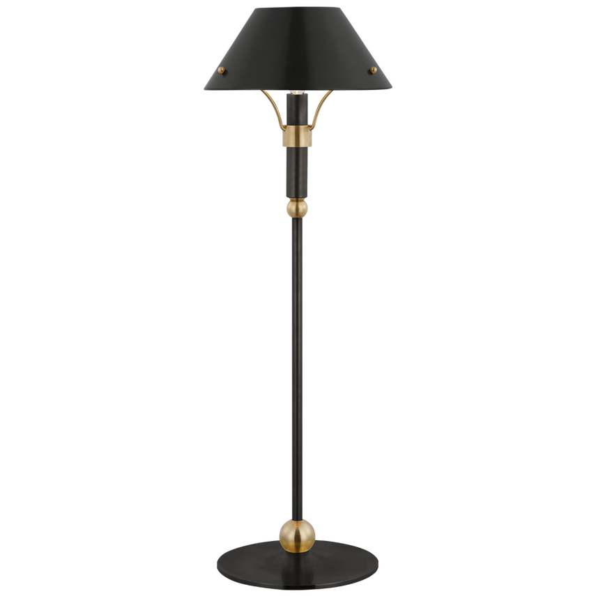 Turlington Table Lamp- Polished Nickel/ Antique Brass/ Bronze Finish