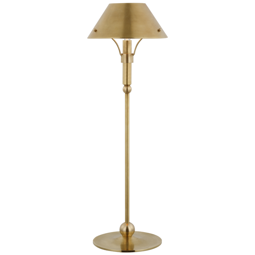 Turlington Table Lamp- Polished Nickel/ Antique Brass/ Bronze Finish