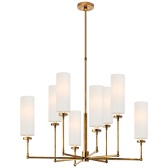 Ziyi Large Chandelier- Bronze/ Nickel/ Brass Finishes