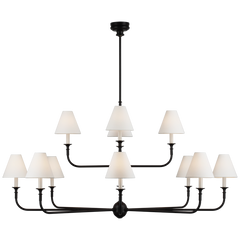 Piaf Grande Two-Tier Chandelier