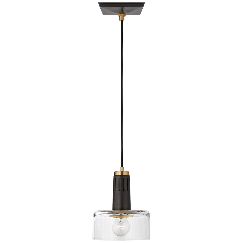 Iris Single Pendant- Bronze/ Nickel Finishes