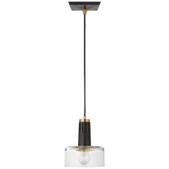 Iris Single Pendant- Bronze/ Nickel Finishes