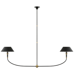 Turlington Linear Chandelier- Brass/ Bronze Finishes