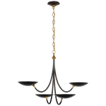 Keira Chandelier- Bronze/ Brass Finishes