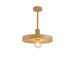 Tombser Single Pendant, 1 Light Adjustable E27, Marble Effect