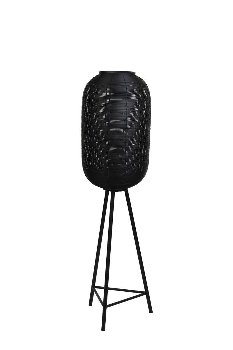 Tomek Medium Floor Lamp Tripod - Matt Black Finish