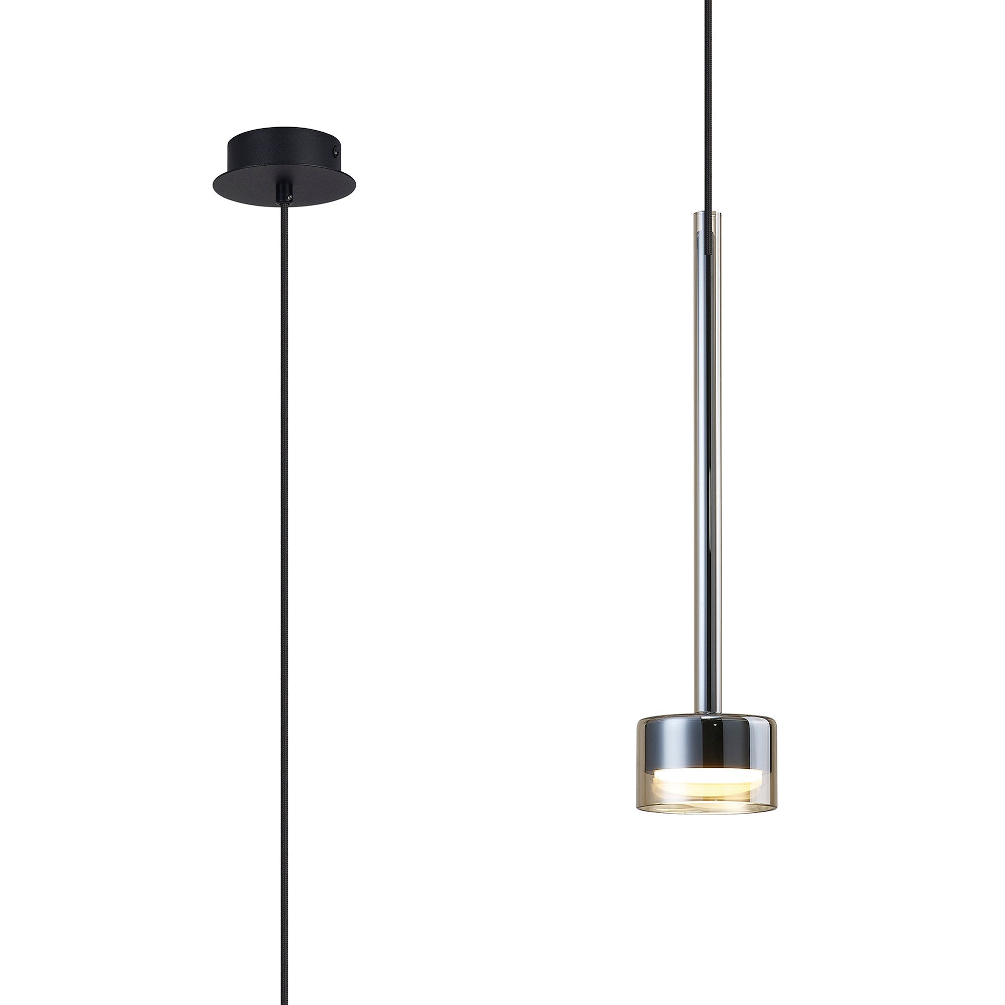 Tonic 1Lt Replaceable LED Pendant - Various Colours