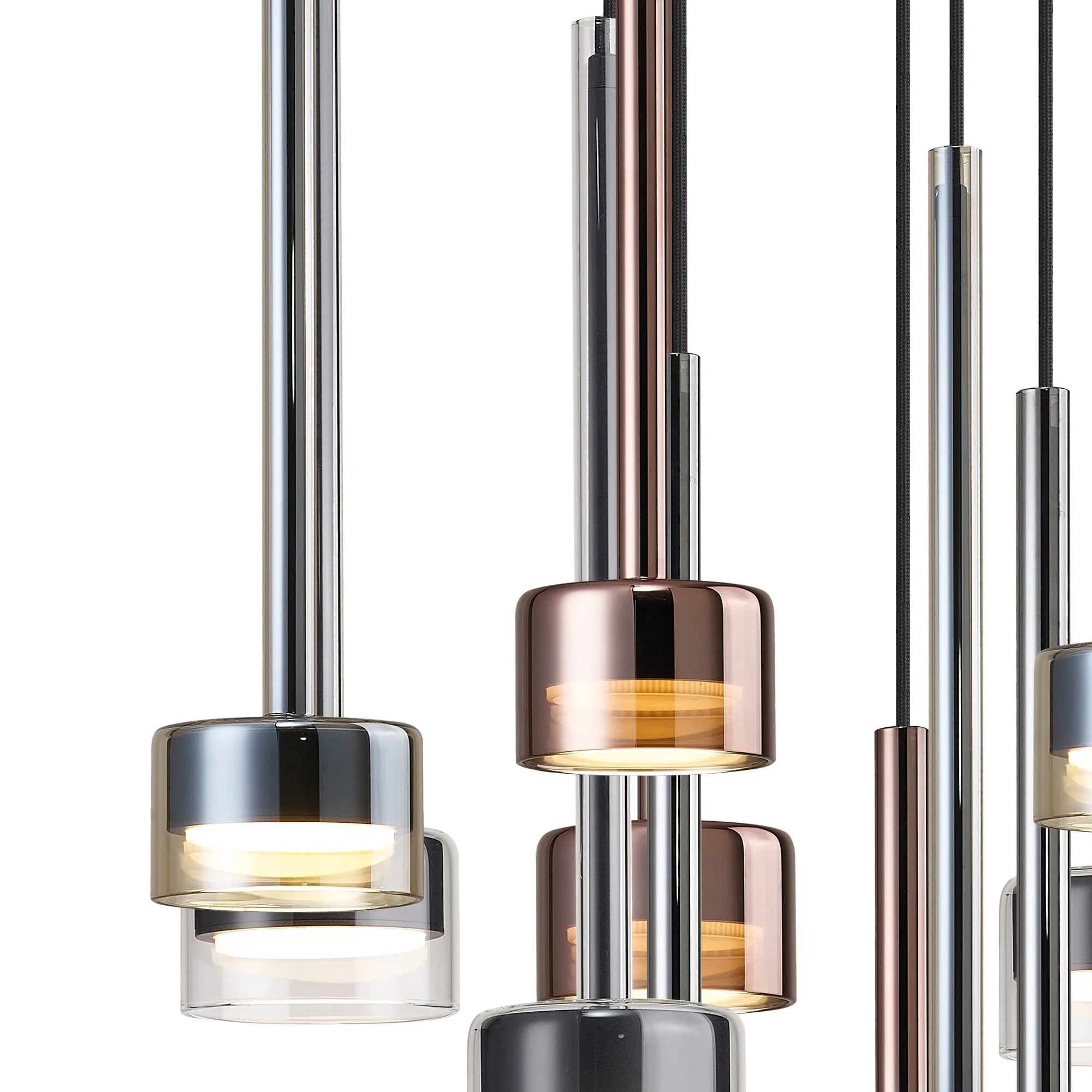 Tonic Cluster Light Black & Chrome/Bronze/Copper