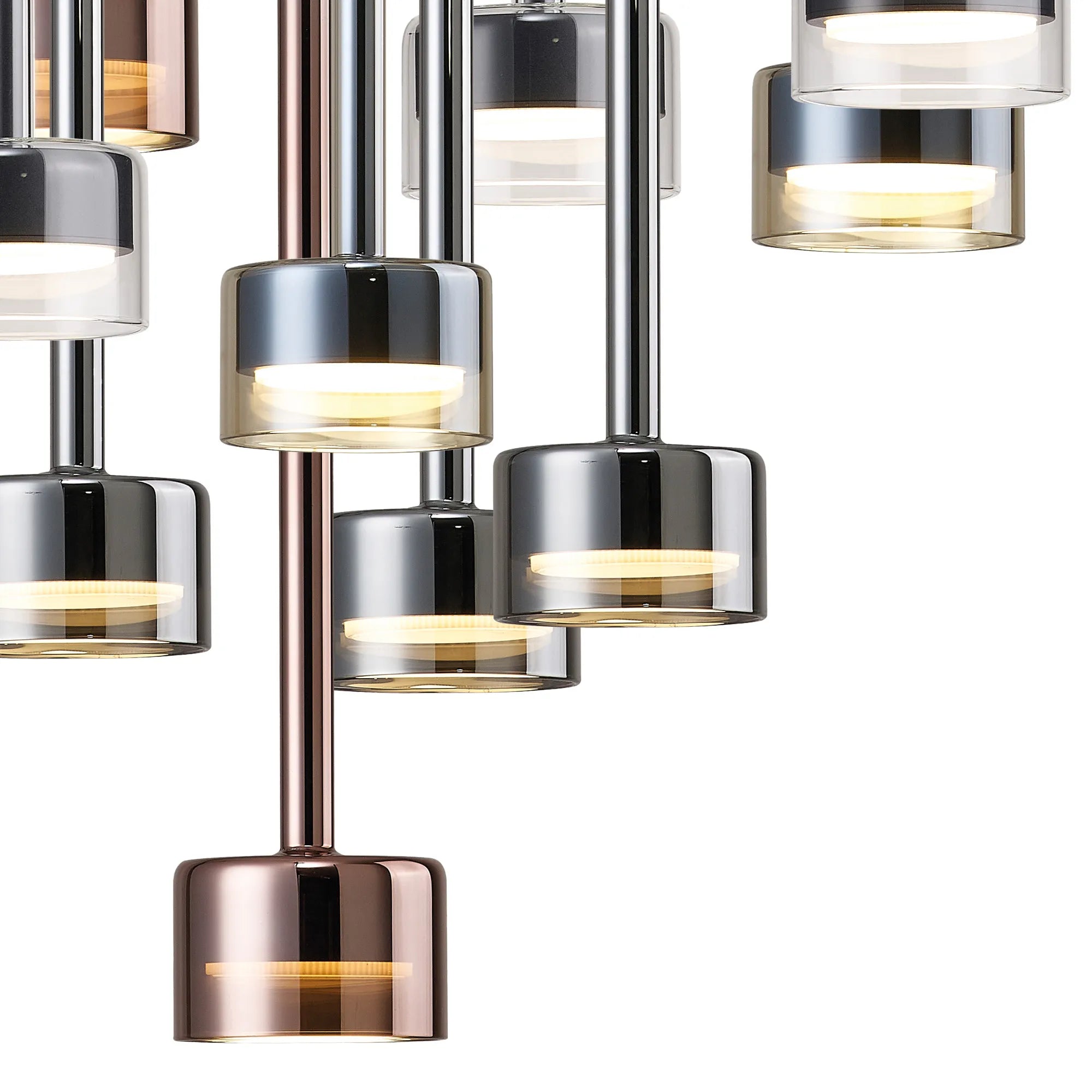 Tonic Cluster Light Black & Chrome/Bronze/Copper
