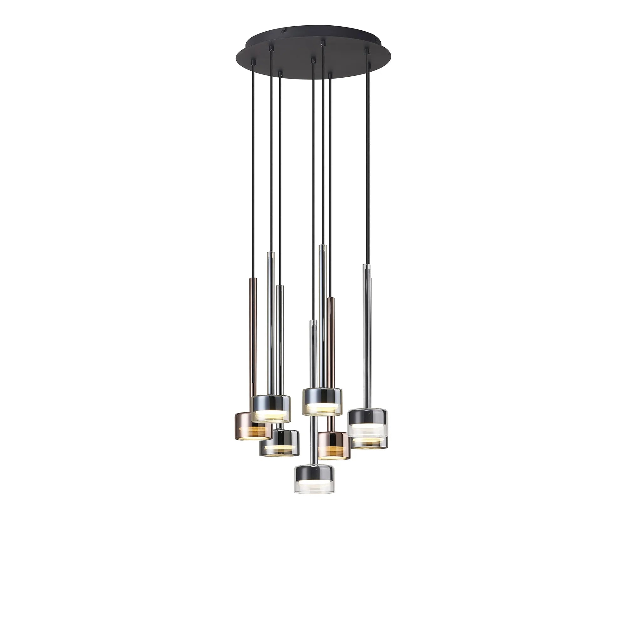 Tonic Cluster Light Black & Chrome/Bronze/Copper