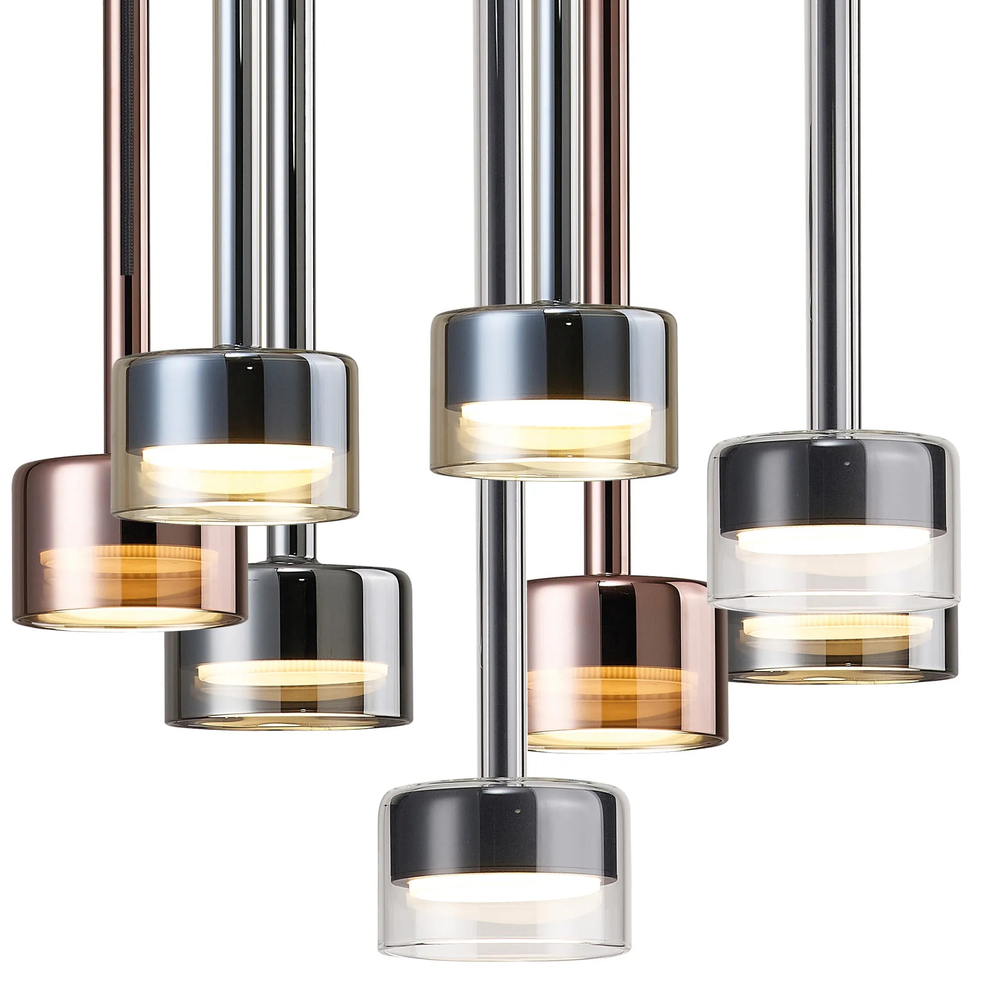Tonic Cluster Light Black & Chrome/Bronze/Copper