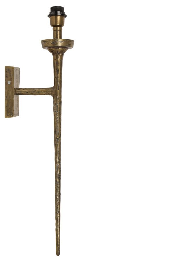 Torch Wall Lamp - Rough Antique Bronze Finish
