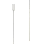 Torch Vertical Pendant, 11W LED, 3000K, 900lm, Sand White/Black 3yrs Warranty