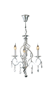 Torino 3/5/8Lt Crystal Chandelier Fitting Only - Chrome/Gold